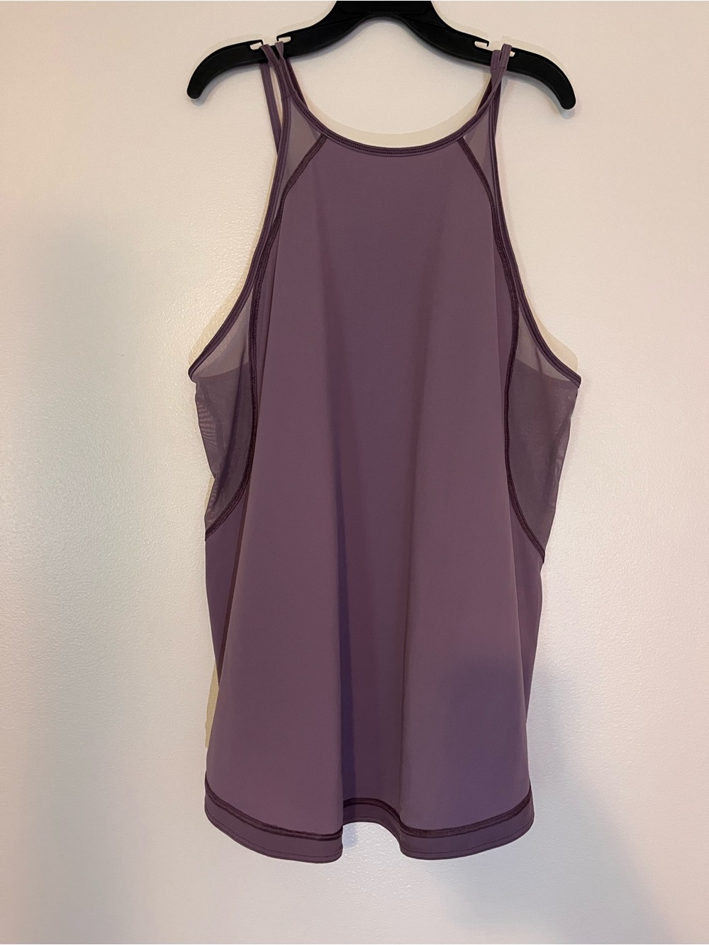 lululemon athletica mauve purple high-neck athletic tank